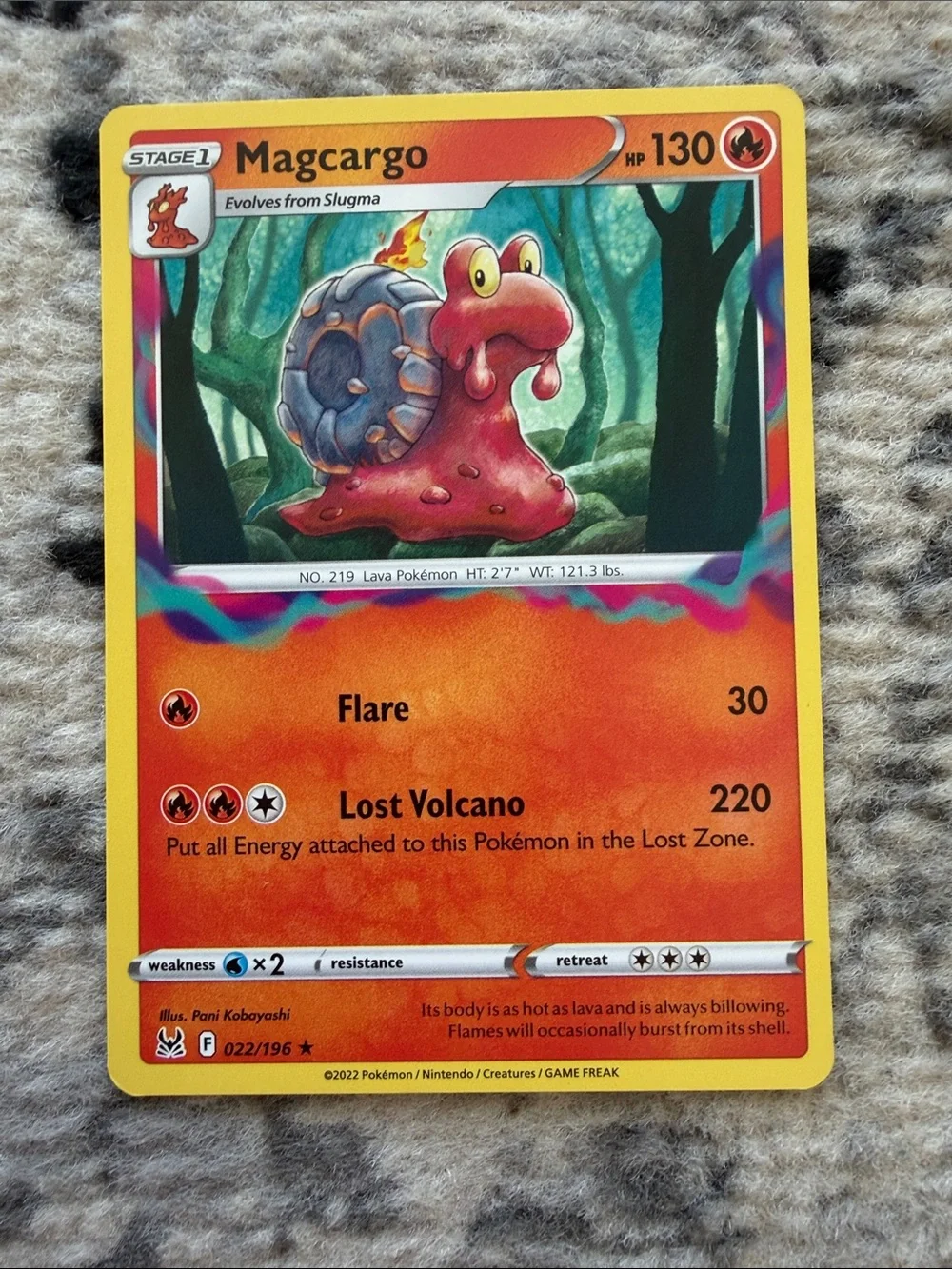 Slugma & Magcargo Evolution Line Lot | Lost Origin + Fusion Strike | ✨5/$25✨